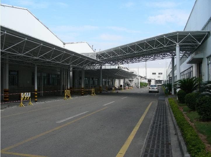 昌吉仓库网架罩棚加工